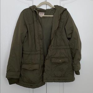 Mission Target Army Green Jacket with Pockets